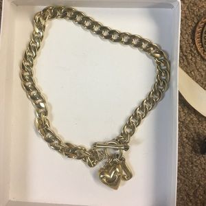 COPY - Juicy couture heart necklace and bracelet
